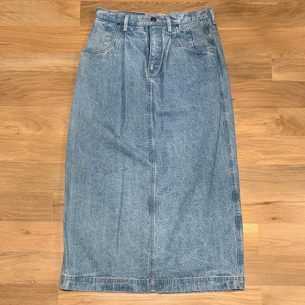 Vintage Liz Wear Denim Skirt
